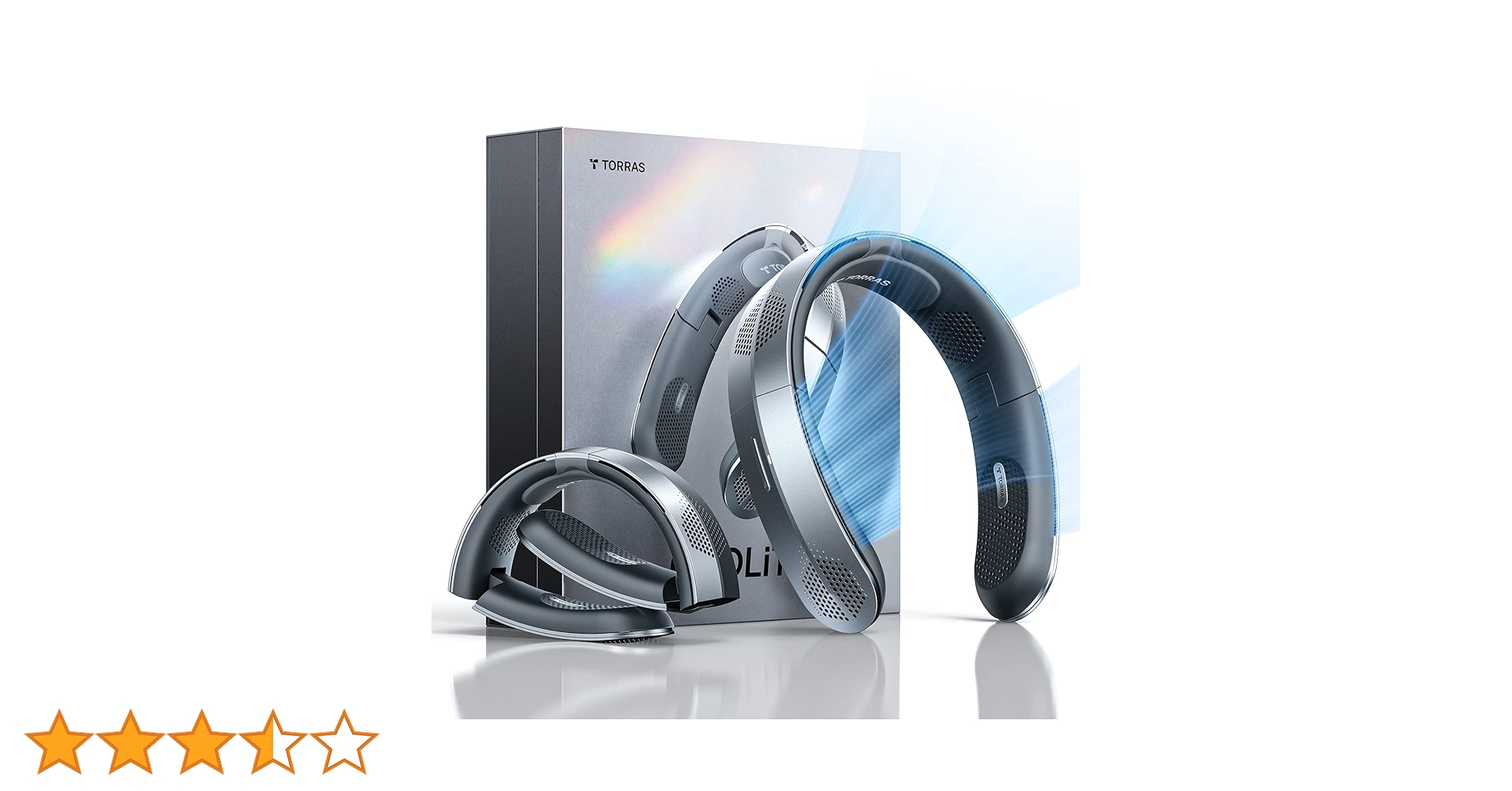 Amazon | 【COOLiTE・2023風量大進化】TORRAS 首掛け扇風機